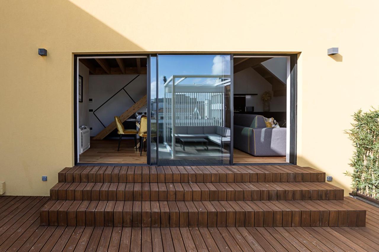 Downtown Duplex W/ Amazing Terrace By Lovelystay Porto Exterior photo
